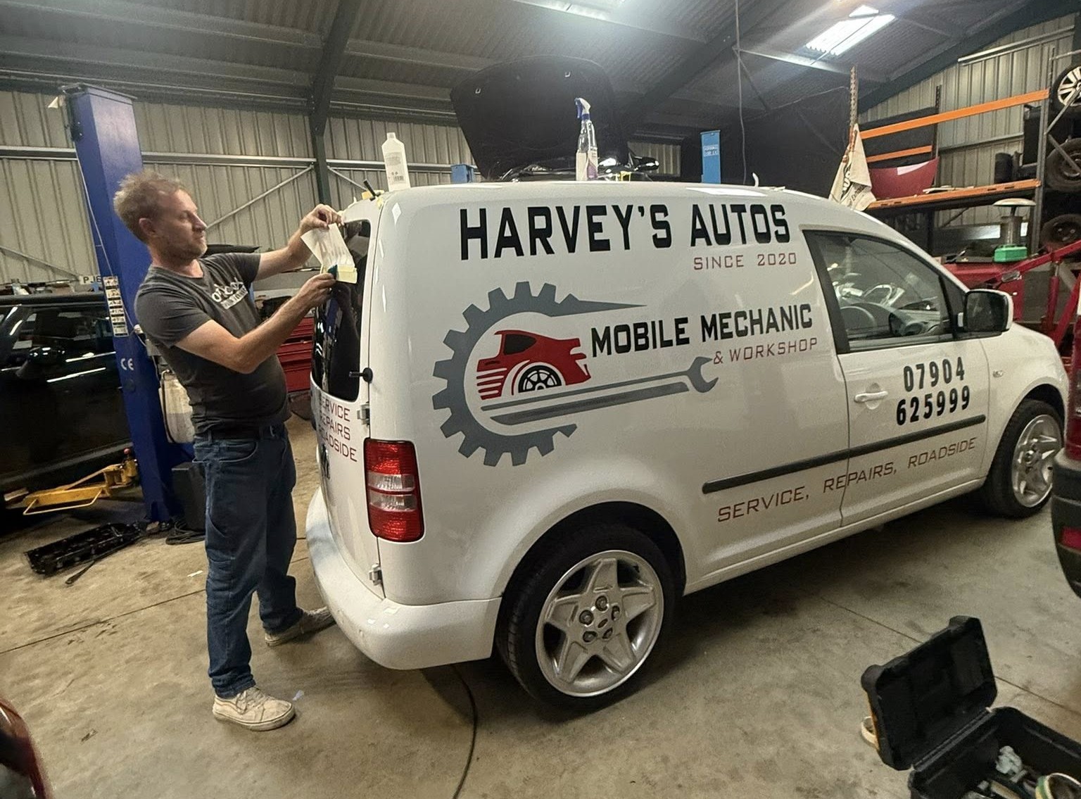 Contact Harvey's Autos MK